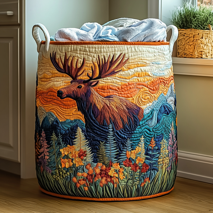 Evie | Forest Laundry Basket