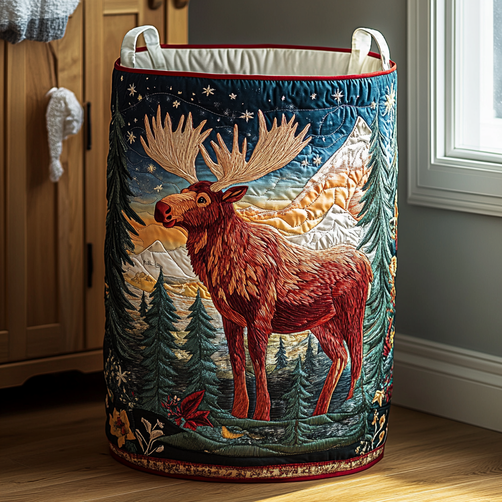 Evie | Forest Laundry Basket