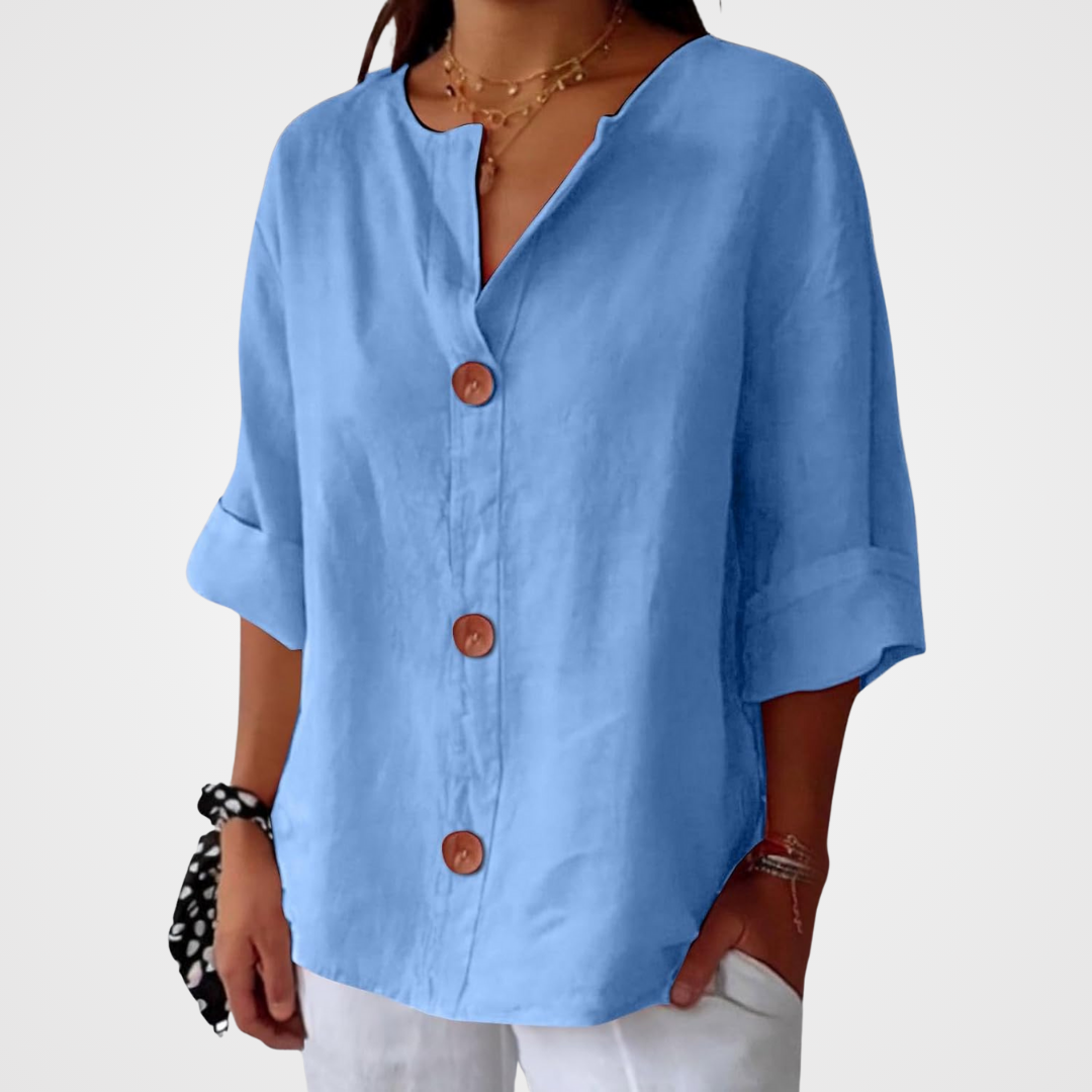 HAZEL™ | Loose-fitting Elegant Blouse