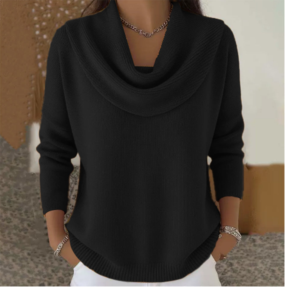 JULIETTE | COWL NECK SWEATER
