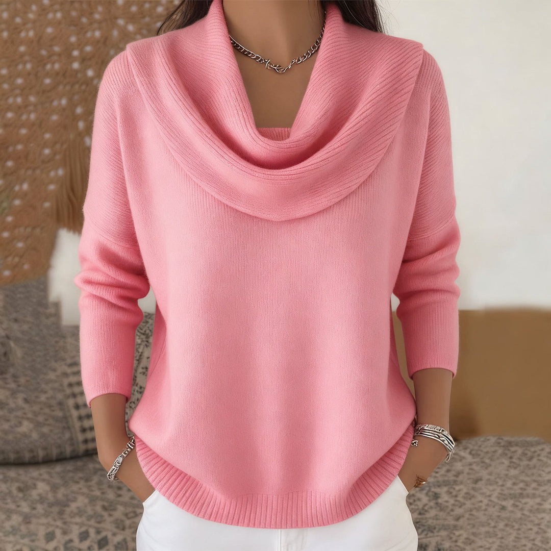 JULIETTE | COWL NECK SWEATER
