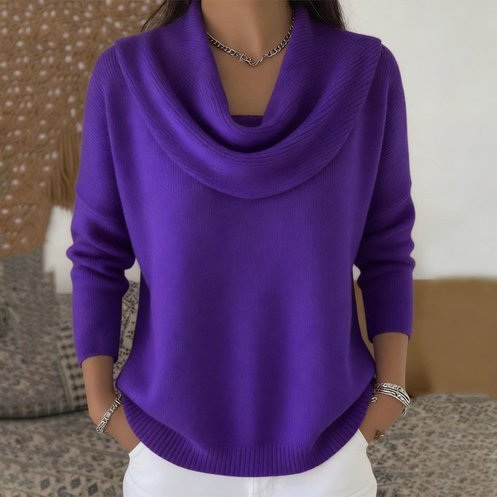 JULIETTE | COWL NECK SWEATER