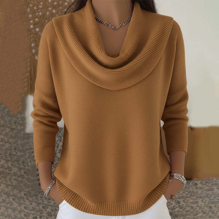 JULIETTE | COWL NECK SWEATER