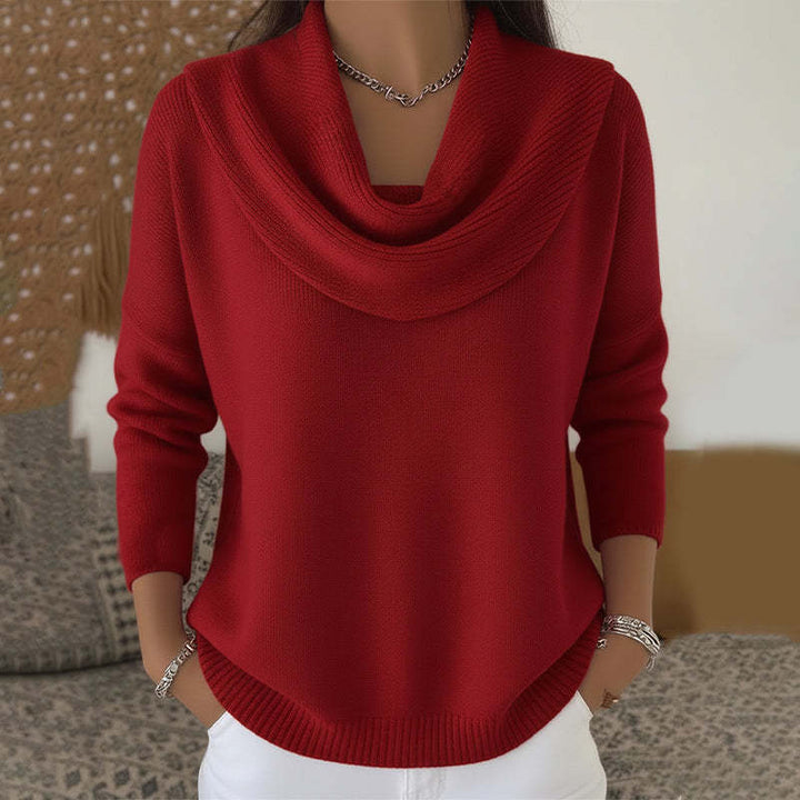 JULIETTE | COWL NECK SWEATER