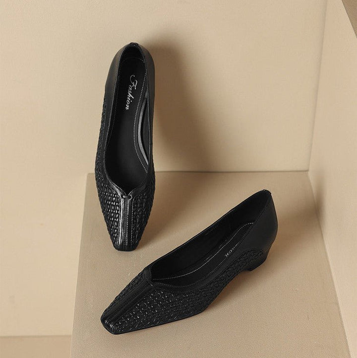 Morissa Genuine Leather Heels