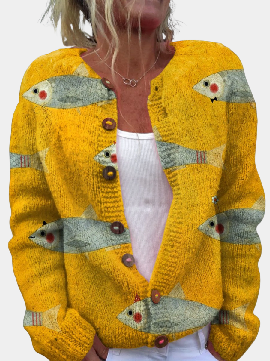 ANOUK | VINTAGE KNIT CARDIGAN FOR WOMEN