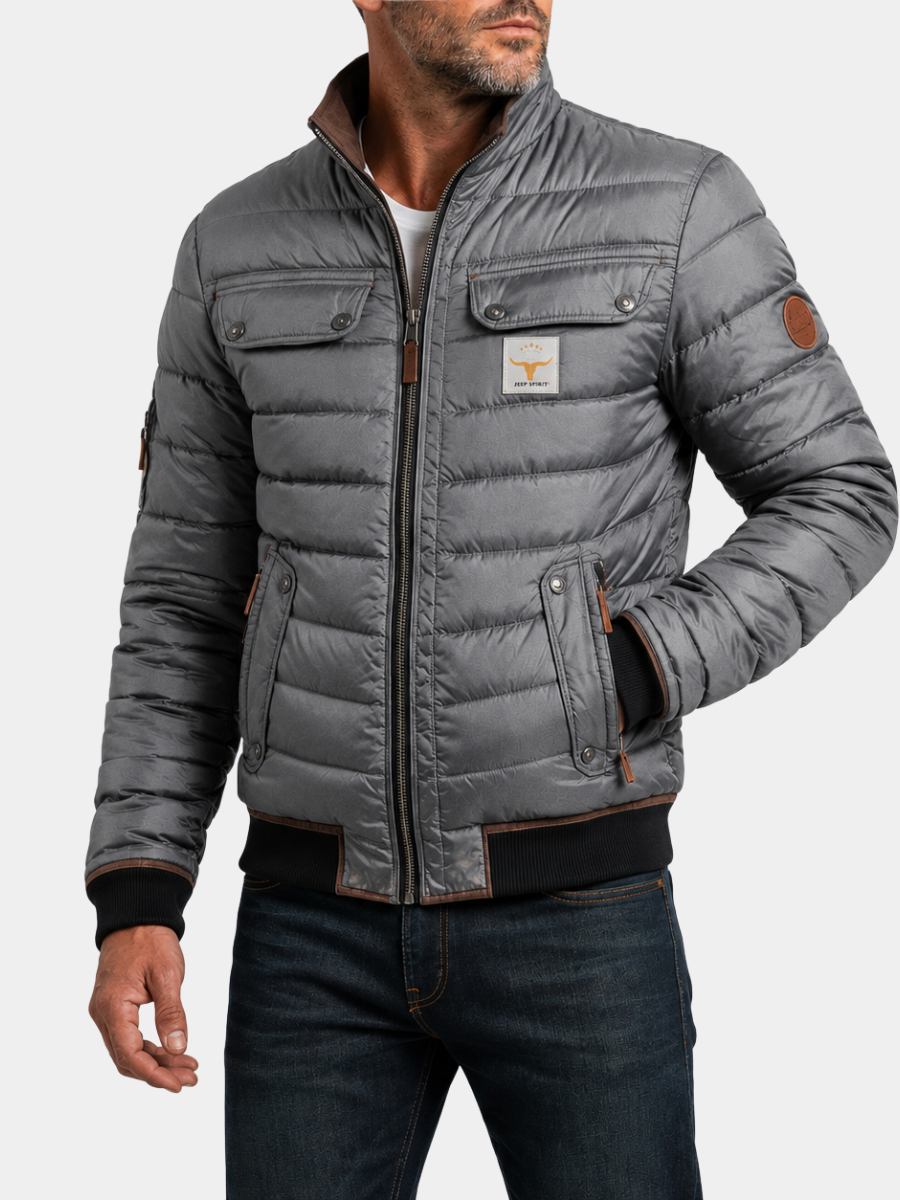 RUSSELL | VINTAGE STAND COLLAR JACKET FOR MEN