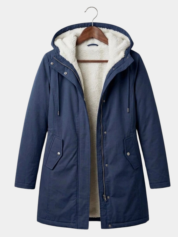 MARJORIE | HOODED WEATHER COAT FOR WOMEN