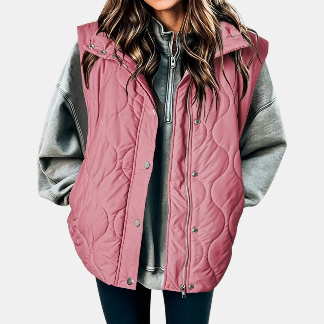 TERESA | QUILTED PUFFER VEST FOR WOMEN