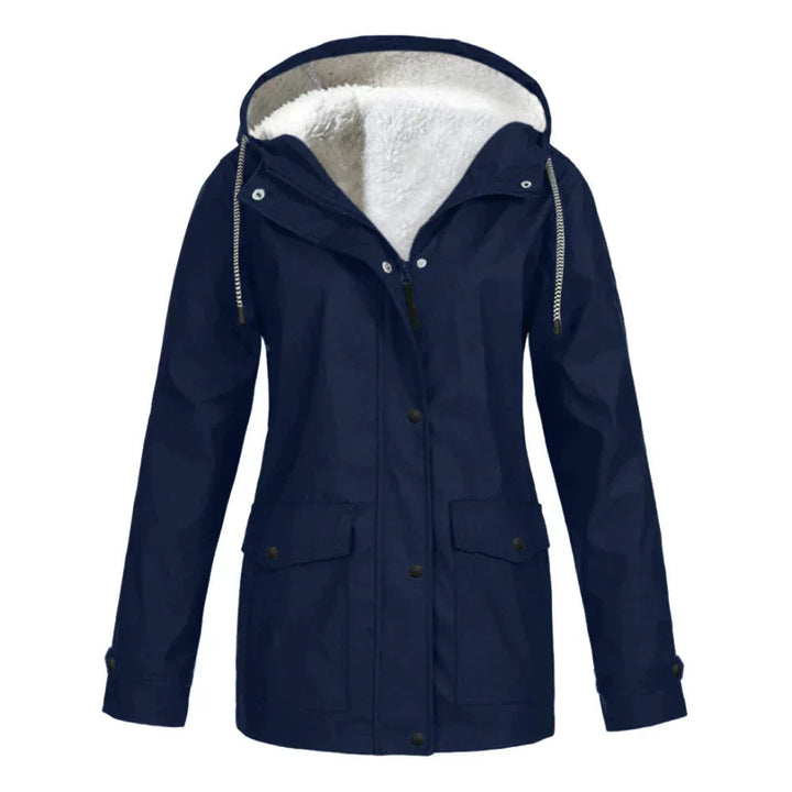 MILA | FLEECE LINED WATER-RESISTANT JACKET FOR WOMEN