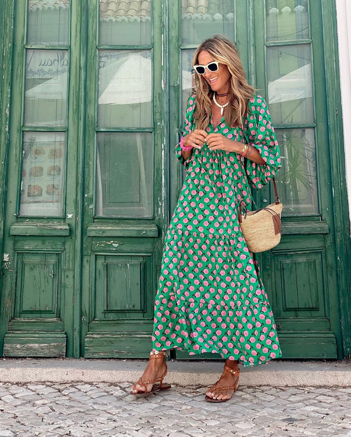 Bellona | Long Boho Dress