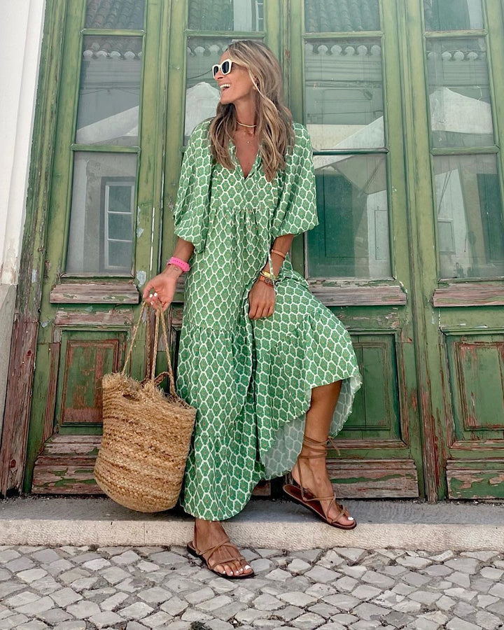 Bellona | Long Boho Dress