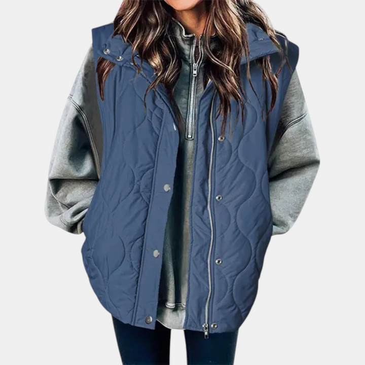 TERESA | QUILTED PUFFER VEST FOR WOMEN