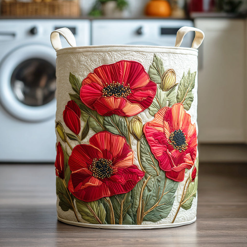 Scarlet | Poppy Dream Laundry Basket