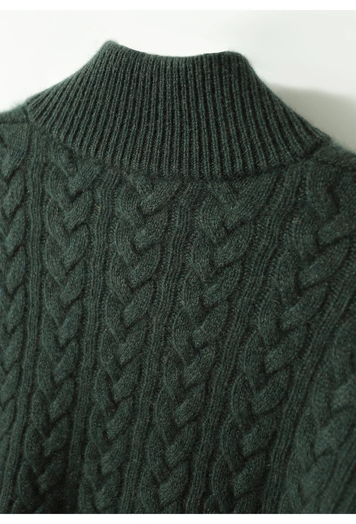 ARDEN | CABLE KNIT CASHMERE SWEATER FOR WOMEN
