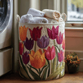 Poppy | Tulip Joy Laundry Basket