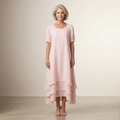 Rose - Flowing Tiered Maxi Dress