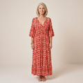 Zara - Casual Bohemian Midi Dress