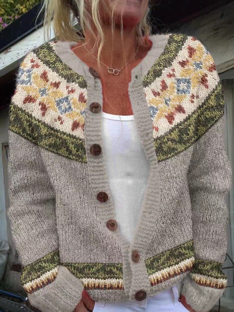 Autumn | Vintage Icelandic Cardigan