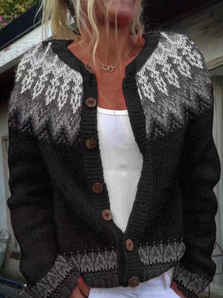 Nevaeh | Vintage Icelandic Cardigan