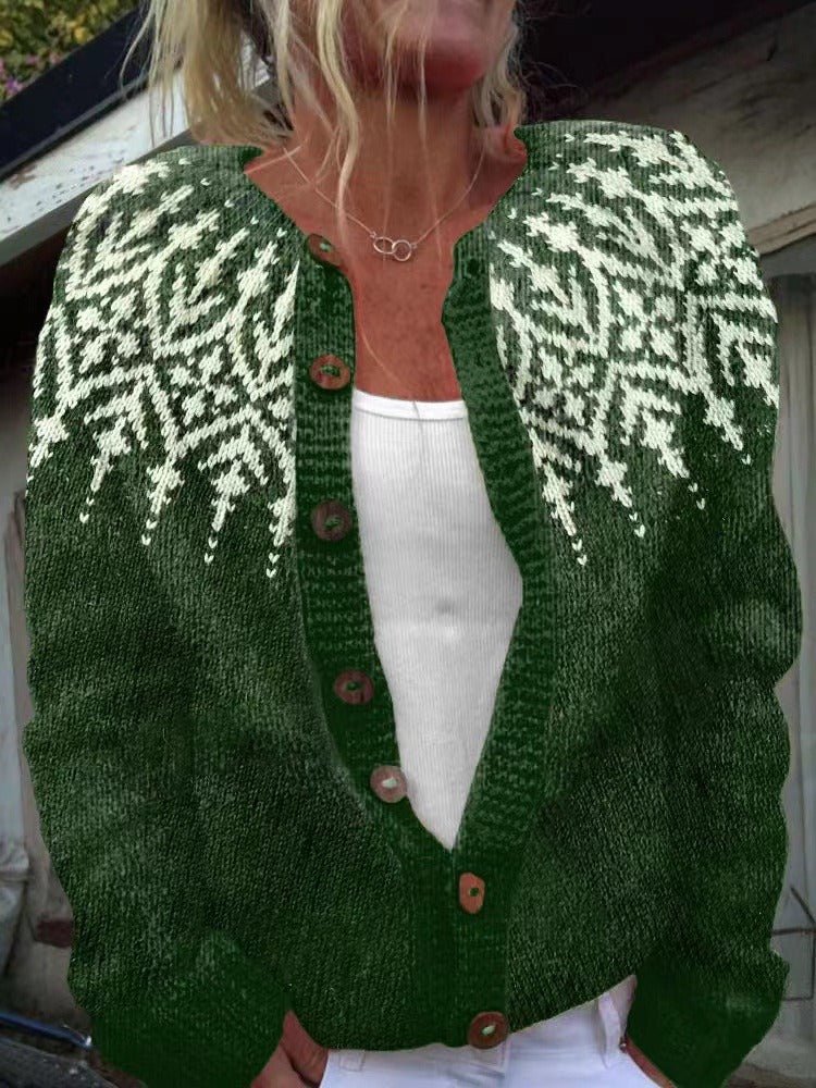 Brienne | Vintage Icelandic Cardigan