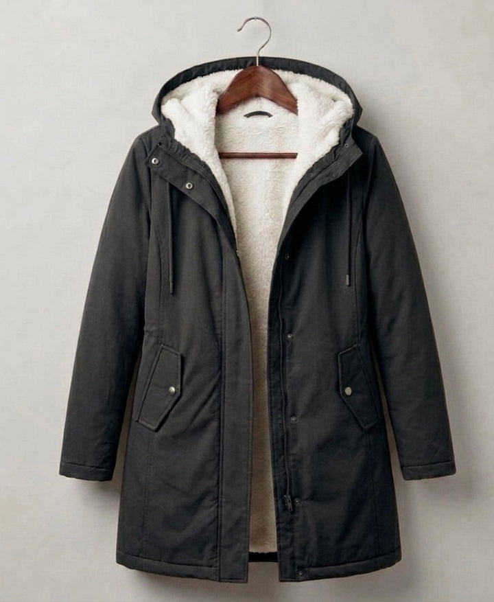 MARJORIE | HOODED WEATHER COAT FOR WOMEN
