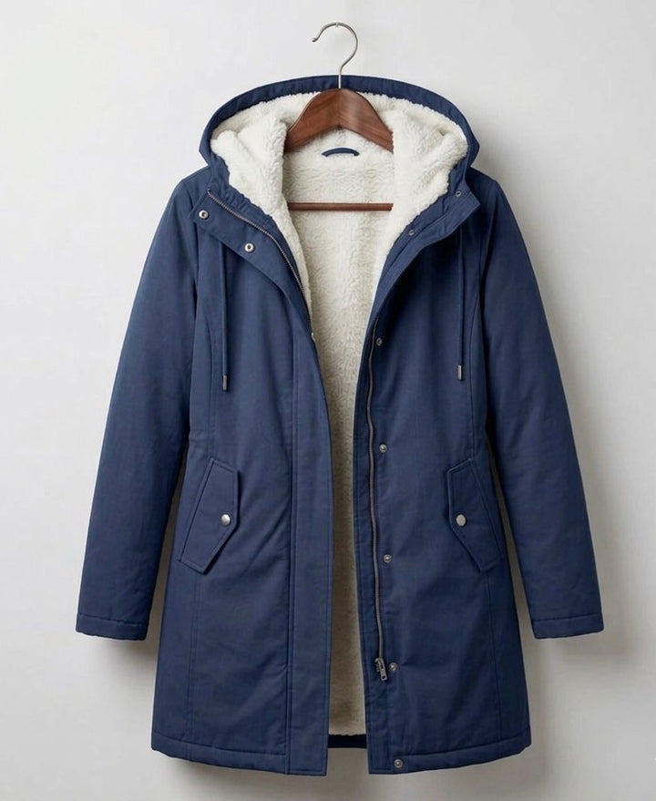 MARJORIE | HOODED WEATHER COAT FOR WOMEN