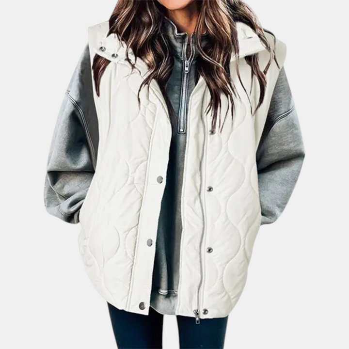 TERESA | QUILTED PUFFER VEST FOR WOMEN