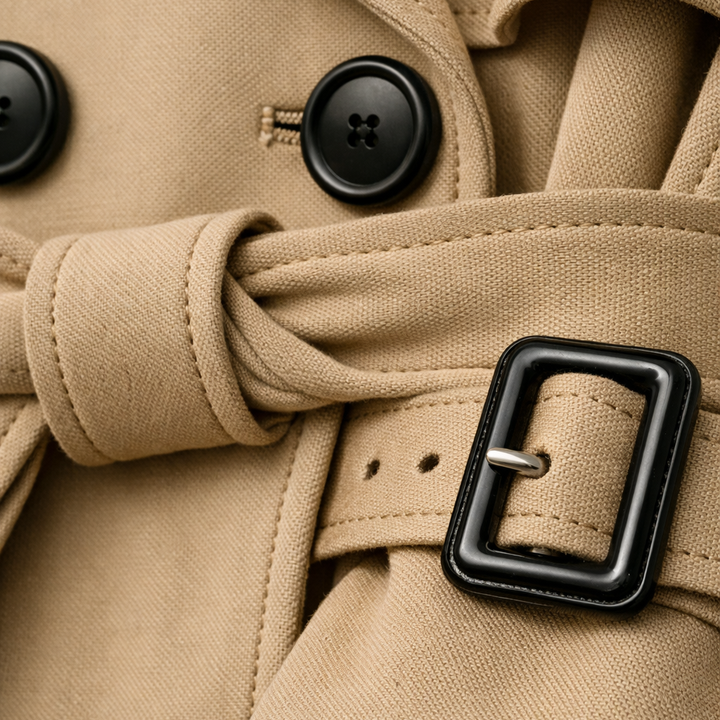 LISA | CLASSIC BELTED TRENCH COAT FOR WOMEN