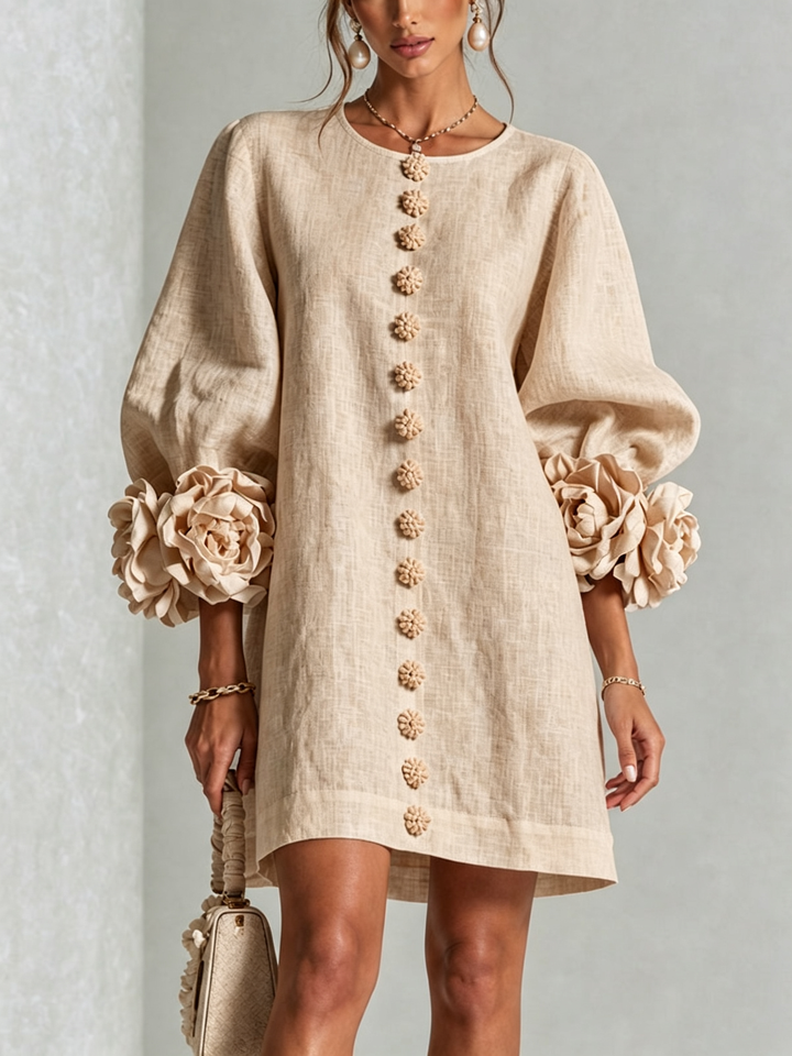 ANA | ROSETTE MINI DRESS FOR WOMEN