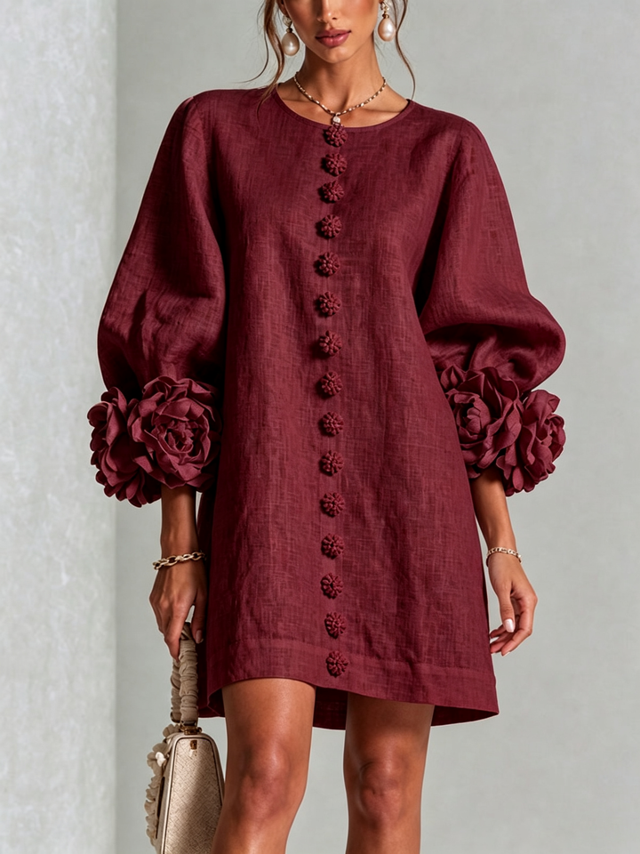 ANA | ROSETTE MINI DRESS FOR WOMEN
