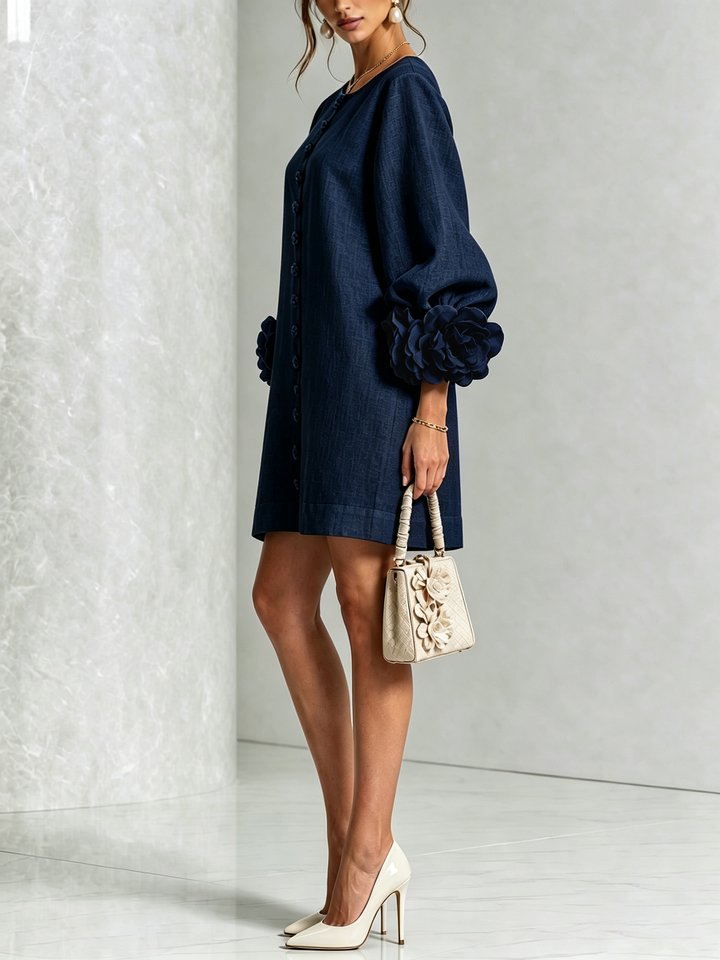 ANA | ROSETTE MINI DRESS FOR WOMEN