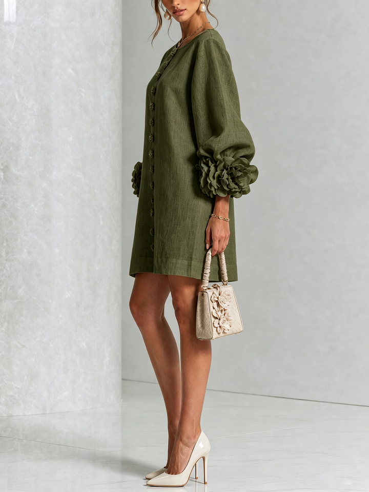 ANA | ROSETTE MINI DRESS FOR WOMEN