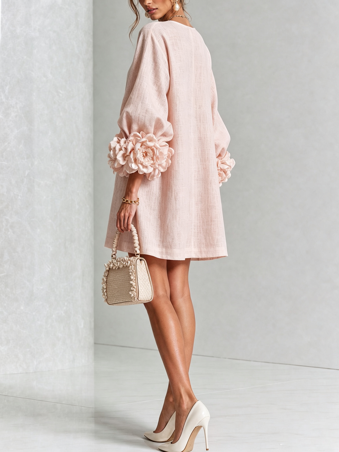 ANA | ROSETTE MINI DRESS FOR WOMEN