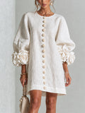 ANA | ROSETTE MINI DRESS FOR WOMEN