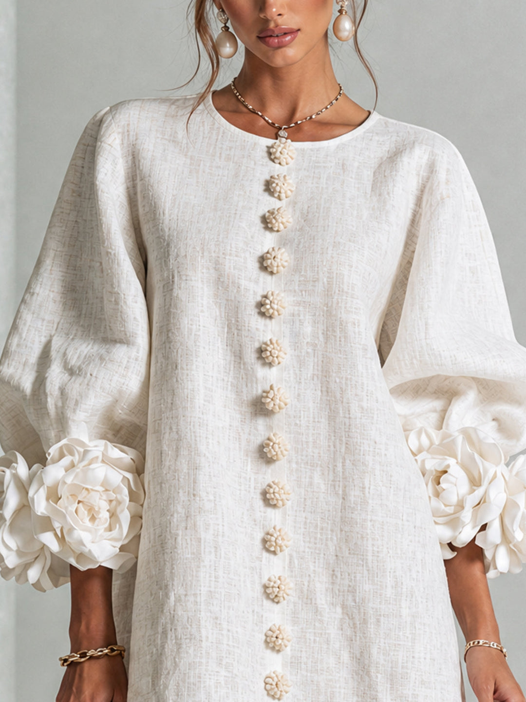 ANA | ROSETTE MINI DRESS FOR WOMEN
