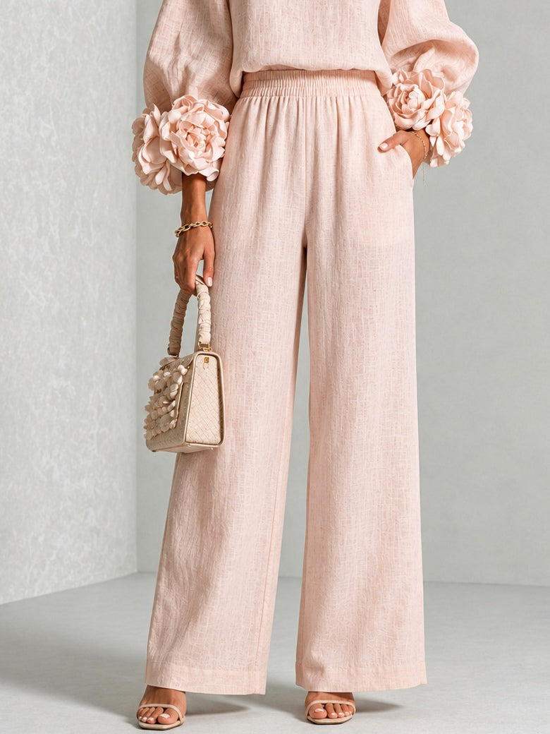 ROSALIE | FLORAL CUFF TWO-PIECE SET FOR WOMEN