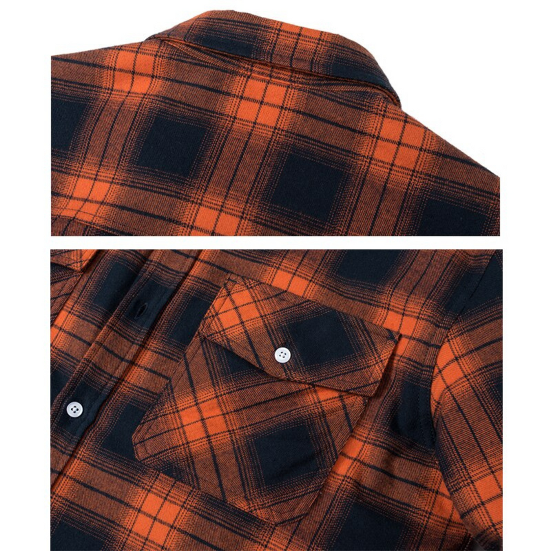 WILLIAM | SHERPA LINED PLAID JACKET FOR MEN