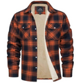 WILLIAM | SHERPA LINED PLAID JACKET FOR MEN