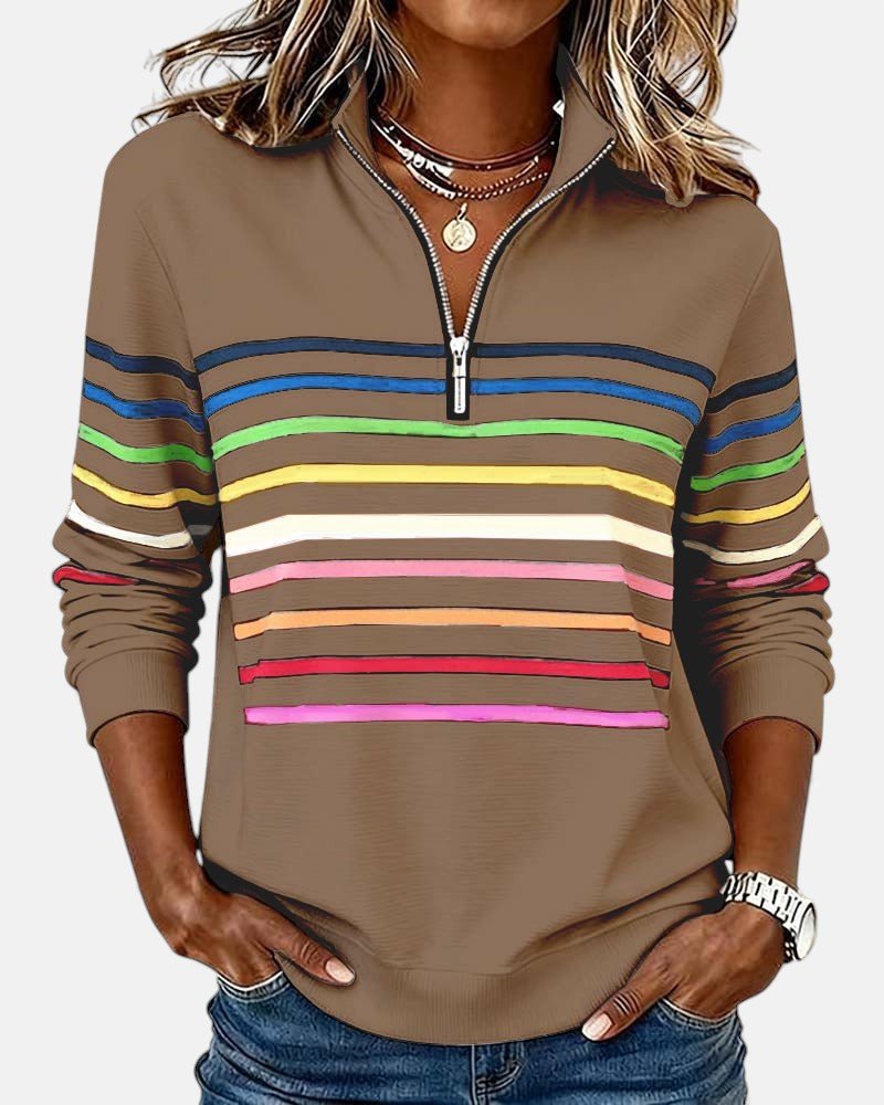 Wren | Classic Cotton Zip Sweatshirt for Everyday Comfort
