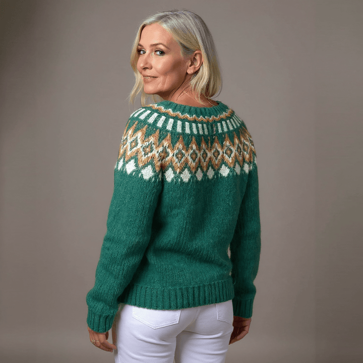 Natalia | Vintage Icelandic Cardigan