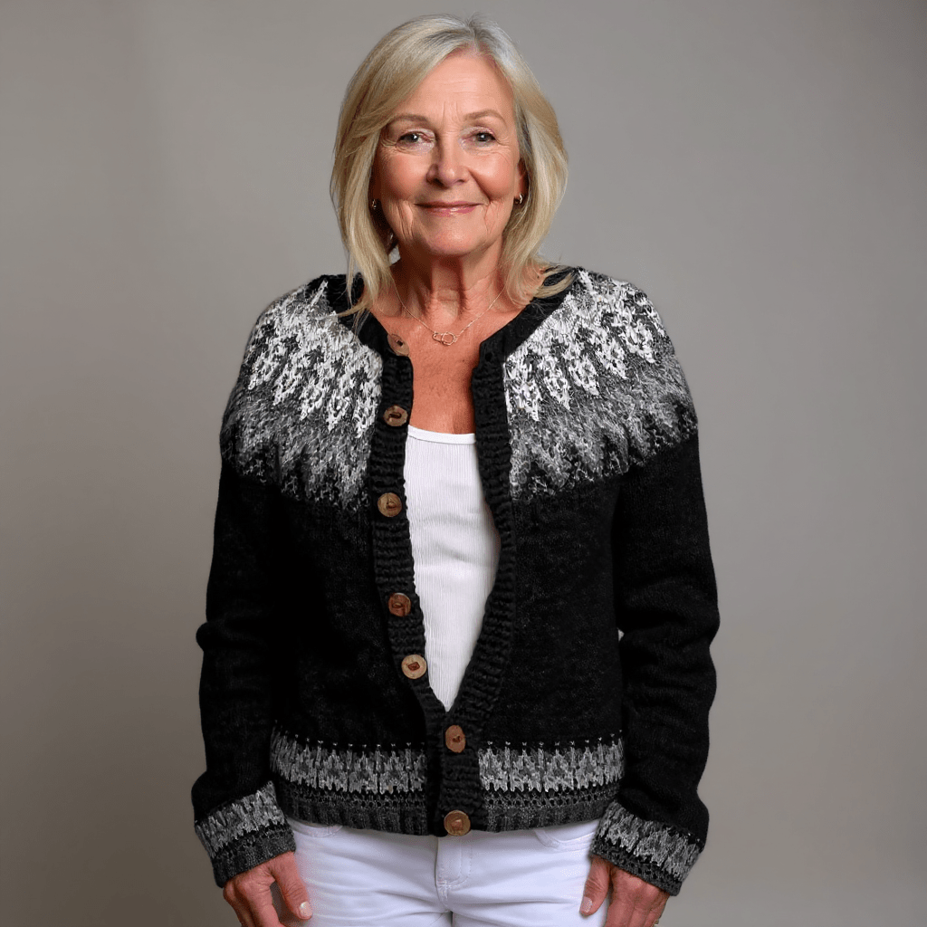 Nevaeh | Vintage Icelandic Cardigan