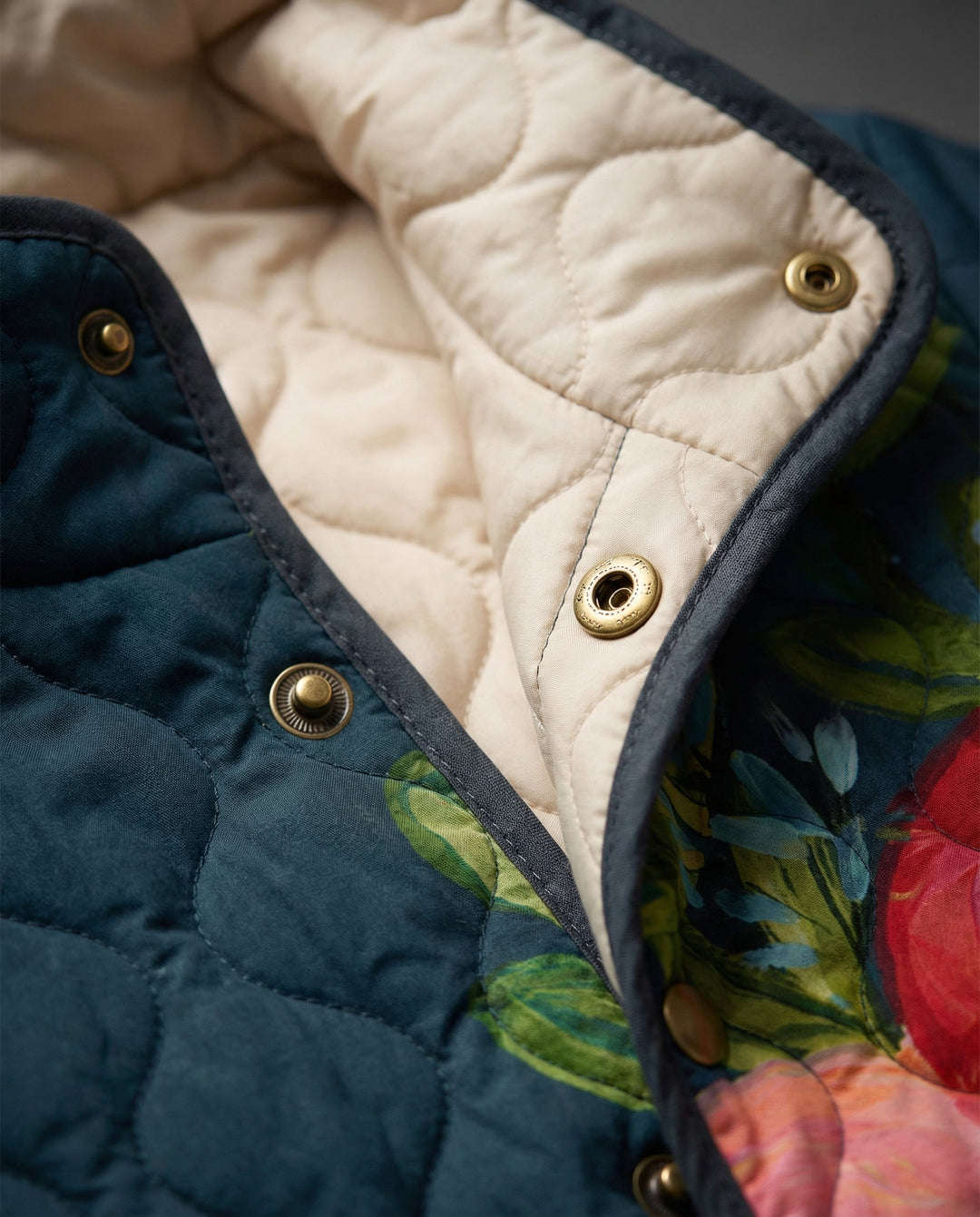 AMAYA | VINTAGE FLORAL JACKET FOR WOMEN