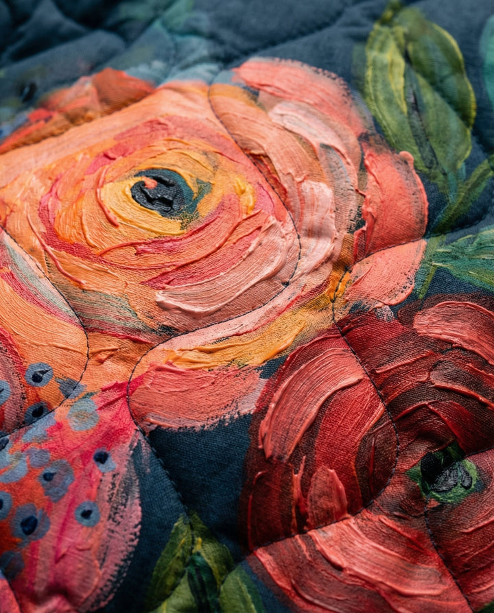 AMAYA | VINTAGE FLORAL JACKET FOR WOMEN