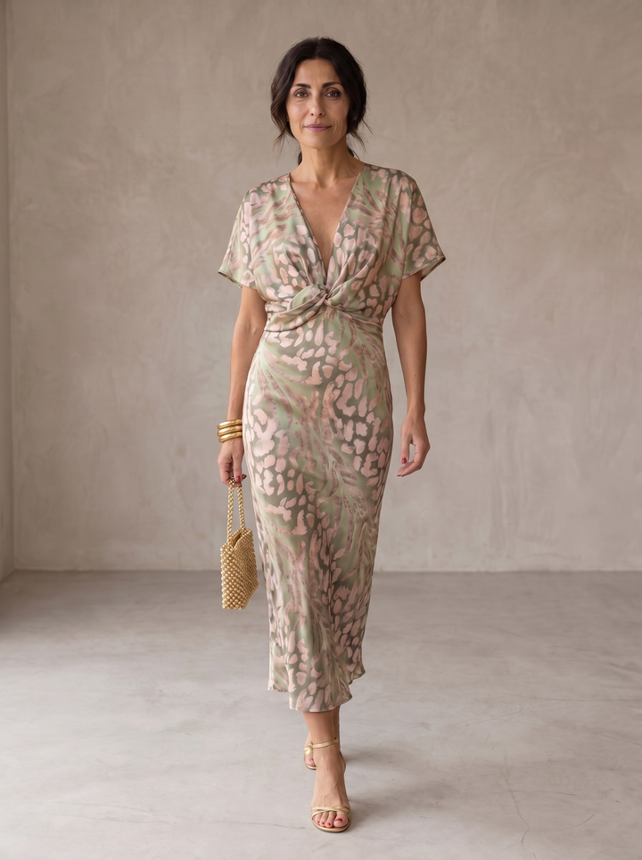 Antonella | Elegant Dress in Lightweight, Flowing Fabric