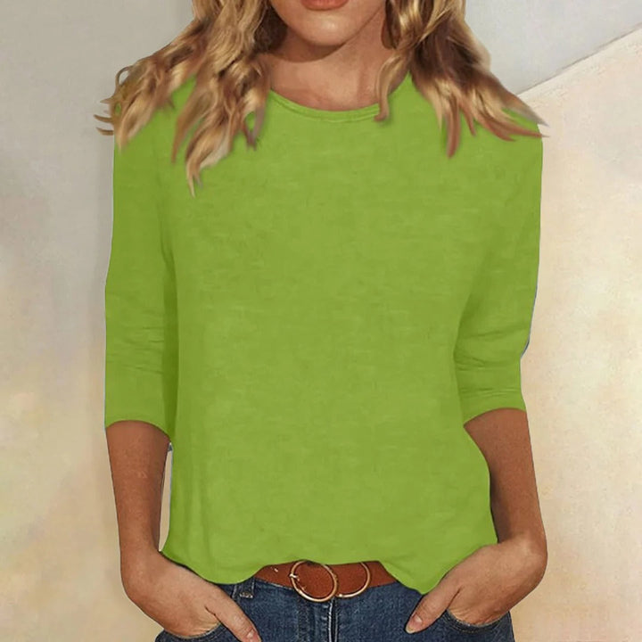 STELLA | CROPPED CREW NECK TOP FOR WOMEN
