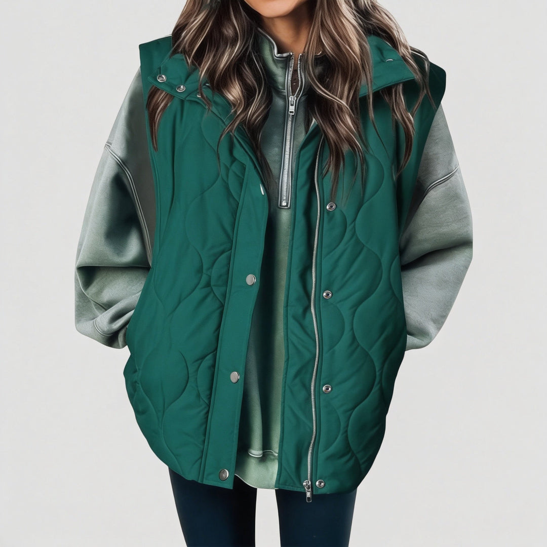 TERESA | QUILTED PUFFER VEST FOR WOMEN
