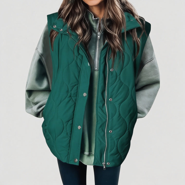 TERESA | QUILTED PUFFER VEST FOR WOMEN