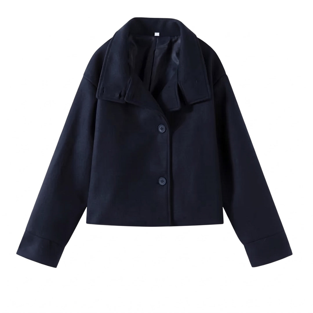 CLARA | CROPPED PEA COAT FOR WOMEN