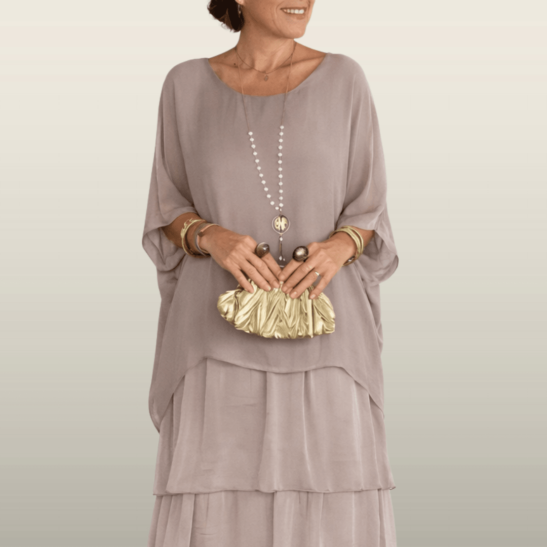 LARA™ | Elegant Flowing Maxi Dress